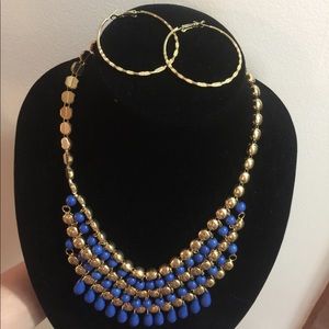 New necklace and earrings set